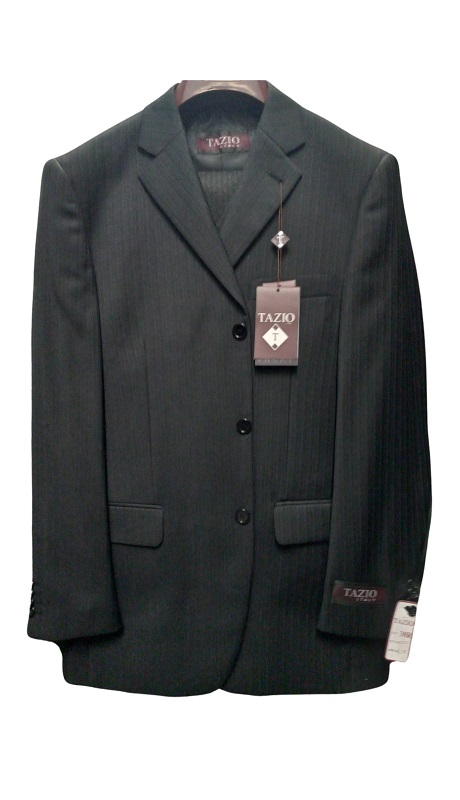 Vitto Mens Button Suit M151-01-BLK
